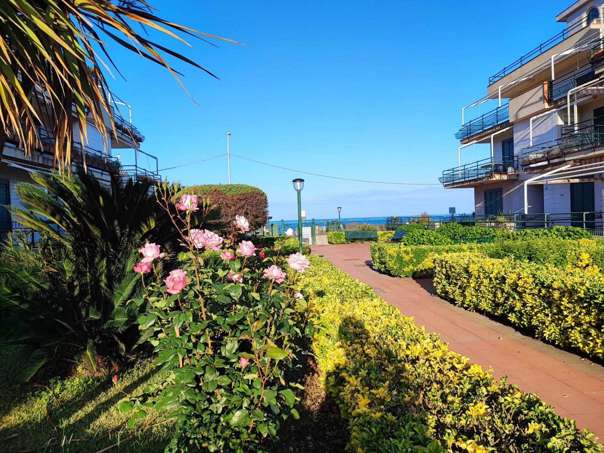 Апартаменти Sea Garden, Fronte Mare Con Piscina Маскалі Екстер'єр фото